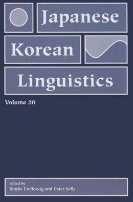 Bjarke Frellesuig - Japanese/Korean Linguistics - 9781575866383 - V9781575866383