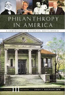 Dwight F Burlingame - Philanthropy in America - 9781576078600 - V9781576078600