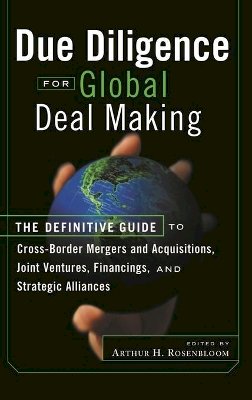 Arthur H Rosenbloom - Due Diligence for Global Deal Making - 9781576600924 - V9781576600924