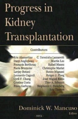 Dominick Mancuso - Progress in Kidney Transplantation - 9781600213120 - V9781600213120