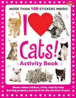 Walter Foster Creative Team - I Love Cats! Activity Book: Meow-velous stickers, trivia, step-by-step drawing projects, and more for the cat lover in you! - 9781600582240 - V9781600582240