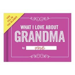 Knock Knock - Knock Knock What I Love about Grandma Book Fill in the Love Fill-in-the-Blank Book & Gift Journal - 9781601067029 - V9781601067029