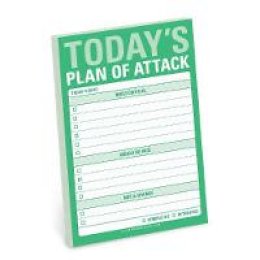 Knock Knock - Knock Knock Today`s Plan of Attack Great Big Stickies - 9781601067753 - V9781601067753