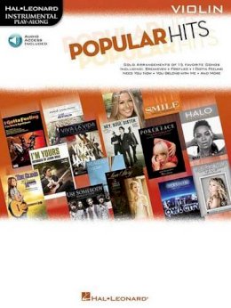 Hal Leonard Publishing Corporation - Popular Hits: Instrumental Play-Along - 9781617740039 - V9781617740039