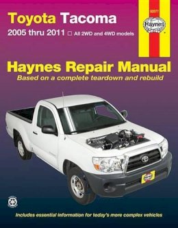 Joe L Hamilton - Toyota Tacoma 2005 thru 2011: All 2WD and 4WD models (Haynes Repair Manual) - 9781620920879 - V9781620920879