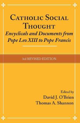 David J. O´brien (Ed.) - Catholic Social Thought: Encyclicals and Documents from Pope Leo XIII to Pope Francis - 9781626981997 - V9781626981997