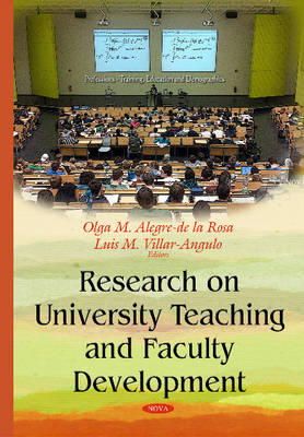 Olgamar Aalegr Rosa - Research on University Teaching & Faculty Development - 9781634823166 - V9781634823166