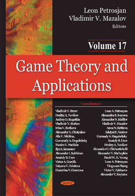 Vladimir Mazalov - Game Theory & Applications: Volume 17 -- Game-Theoretic Models in Mathematical Ecology - 9781634834896 - V9781634834896