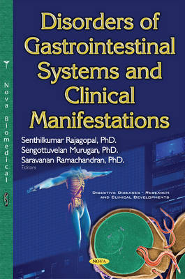 Senthilku Rajagopal - Disorders of Gastrointestinal Systems & Clinical Manifestations - 9781634853668 - V9781634853668