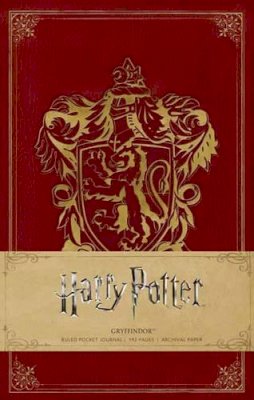 Insight Editions - Harry Potter: Gryffindor Ruled Pocket Journal - 9781683830313 - V9781683830313