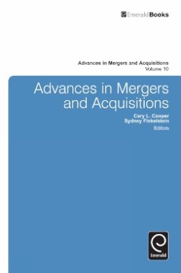 Cary Cooper - Advances in Mergers and Acquisitions - 9781780521961 - V9781780521961