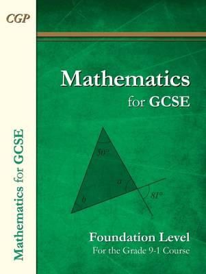 Cgp Books - Maths for GCSE Textbook: Foundation - 9781782944386 - V9781782944386