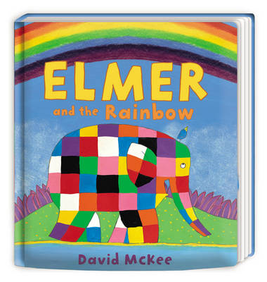 David McKee - Elmer and the Rainbow: Board Book - 9781783444243 - V9781783444243