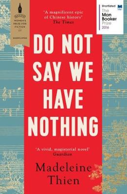 Faber & Faber - Do Not Say We Have Nothing - 9781783782673 - V9781783782673