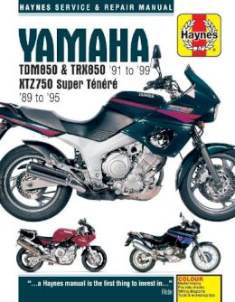Haynes Publishing - Yamaha TDM850, TRX850 & XTZ750 (89 - 99) Haynes Repair Manual: 89-99 - 9781785210112 - V9781785210112