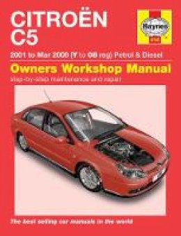 Haynes Publishing - Citroen C5 Owners Workshop Manual - 9781785213496 - V9781785213496