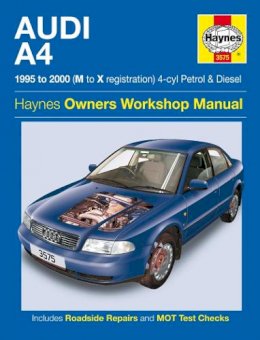 A K Legg - Audi A4 Petrol & Diesel (95 - 00) Haynes Repair Manual: 95-00 - 9781785213793 - V9781785213793