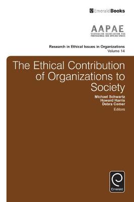 Dk - The Ethical Contribution of Organizations to Society - 9781785604478 - V9781785604478