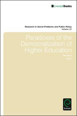 Ted Youn - Paradoxes of the Democratization of Higher Education - 9781786352347 - V9781786352347