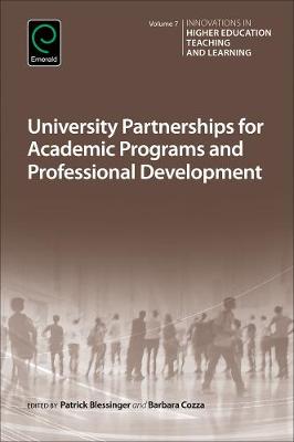 Dk - University Partnerships for Academic Programs and Professional Development - 9781786353009 - V9781786353009