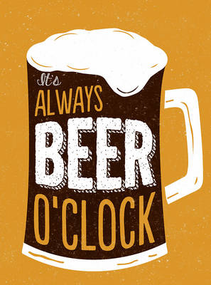 Summersdale Publishers - It´s Always Beer O´Clock - 9781786850089 - V9781786850089