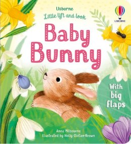 Anna Milbourne - Little Lift and Look Baby Bunny - 9781803701653 - 9781803701653