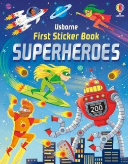 Valeria Danilova Kate Nolan - FIRST STICKER BOOK SUPERHEROES - 9781805070832 - 9781805070832