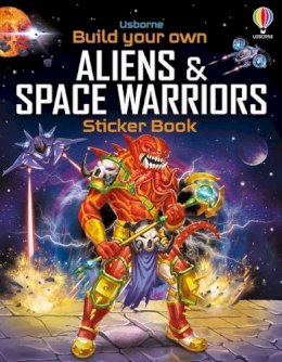 Simon Tudhope  - BUILD YOUR OWN ALIENS & SPACE WARRIORS STICKER BK - 9781805076858 - 9781805076858