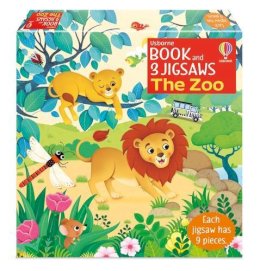 Usborne Publishing Ltd - Usborne Book and 3 Jigsaws: The Zoo - 9781805078029 - 9781805078029