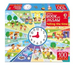 Usborne Publishing Ltd - Usborne Book and Jigsaw Telling The Time - 9781805312932 - 9781805312932