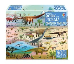 Usborne Publishing Ltd - Book and Jigsaw Dinosaur Timeline - 9781805315865 - 9781805315865