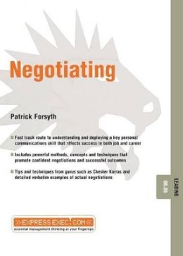 Patrick Forsyth - Negotiating - 9781841123615 - V9781841123615