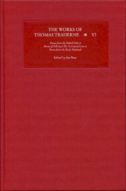 J Ross - The Works Of Thomas Traherne Vi 8211 - 9781843843825 - V9781843843825