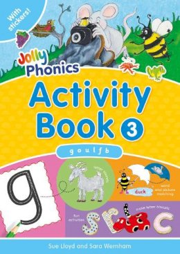 Sara Wernham - Jolly Phonics Activity Book 3 - 9781844141555 - V9781844141555