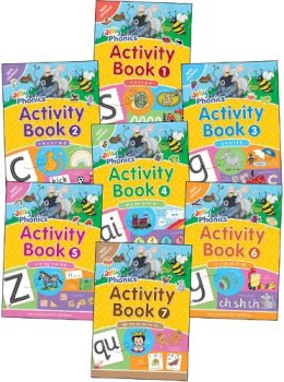 Sara Wernham - Jolly Phonics Activity Book 1-7 - 9781844141609 - V9781844141609