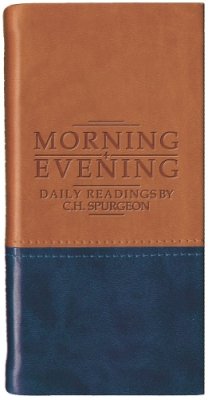 C. H. Spurgeon - Morning and Evening – Matt Tan/Blue - 9781845501839 - V9781845501839