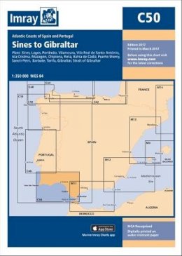  - C50 Sines to Gibraltar (Imray Chart) - 9781846238727 - V9781846238727