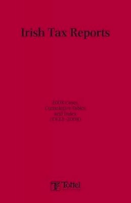 Kelly Smith (Ed.) - Irish Tax Reports 2008: 2008 Cases, Cumulative Tables and Index (1922-2008) - 9781847662606 - V9781847662606