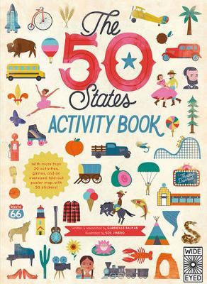 Gabrielle Balkan - The 50 States: Activity Book: Maps of the 50 States of the USA - 9781847808622 - V9781847808622