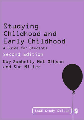 Kay Sambell - Studying Childhood and Early Childhood: A Guide for Students - 9781849201353 - V9781849201353