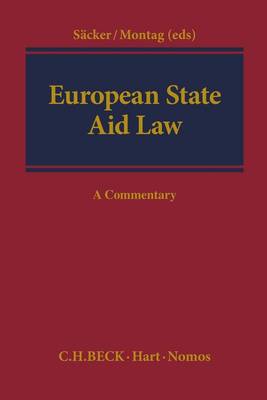 Franz Jurgen Sacker - European State Aid Law: A Commentary - 9781849461900 - V9781849461900