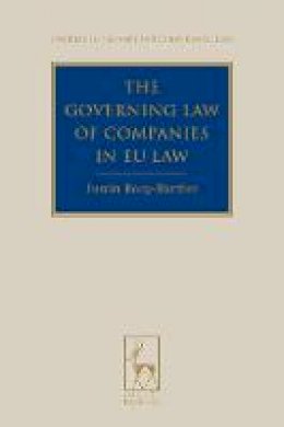 Justin Borg-Barthet - The Governing Law of Companies in EU Law - 9781849462969 - V9781849462969