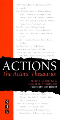 Marina Caldarone - Actions: The Actor's Thesaurus - 9781854596741 - V9781854596741