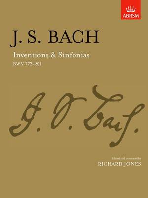 Bach, J. S.; Jones, - Inventions and Sinfonias - 9781854722386 - V9781854722386