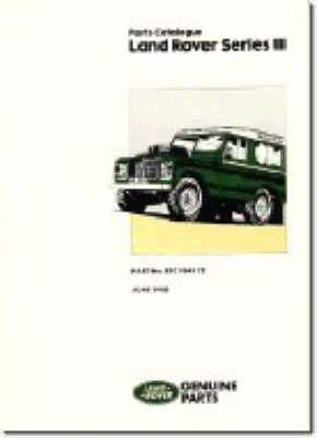 Brooklands Books Ltd - Land Rover Ser 3 Parts Catalog - 9781855202139 - V9781855202139