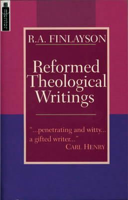 R.A. Finlayson - Reformed Theological Writings (Mentor Series) - 9781857922592 - V9781857922592