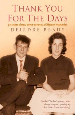 Deirdre Brady - Thank You for the Days - 9781860592409 - KJE0003249