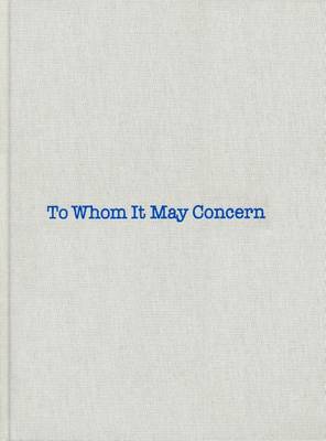 Louise Bourgeois - To Whom it May Concern - 9781900828369 - V9781900828369