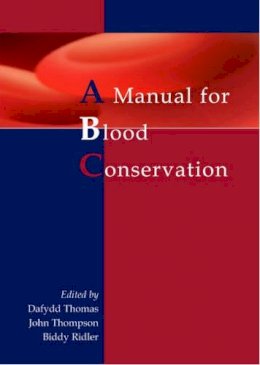 Rider B - The Manual for Blood Conservation - 9781903378243 - V9781903378243
