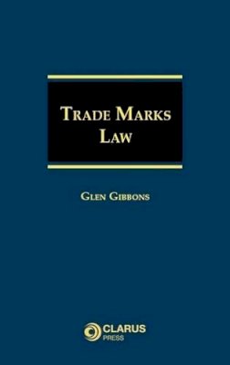 Glen Gibbons - Trade Marks Law - 9781905536801 - V9781905536801
